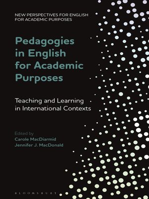 cover image of Pedagogies in English for Academic Purposes